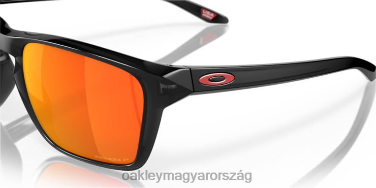 Oakley sylas 6PVBJ327 szemüveg prizm rubin polarizált lencsék, fekete tinta kerettel