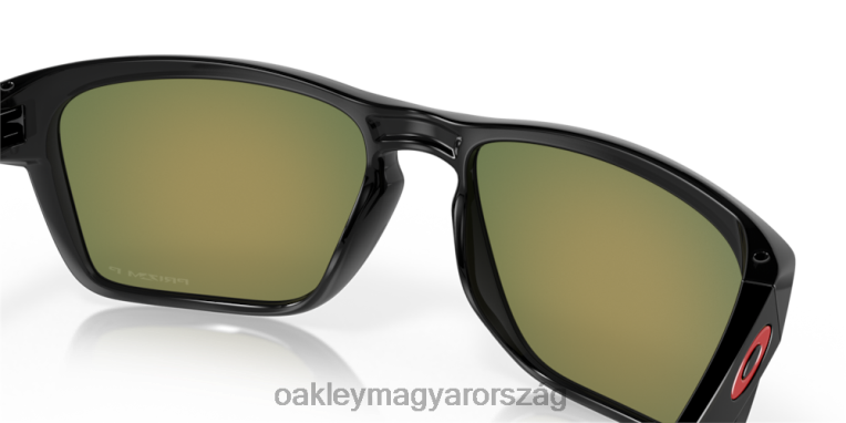 Oakley sylas 6PVBJ327 szemüveg prizm rubin polarizált lencsék, fekete tinta kerettel