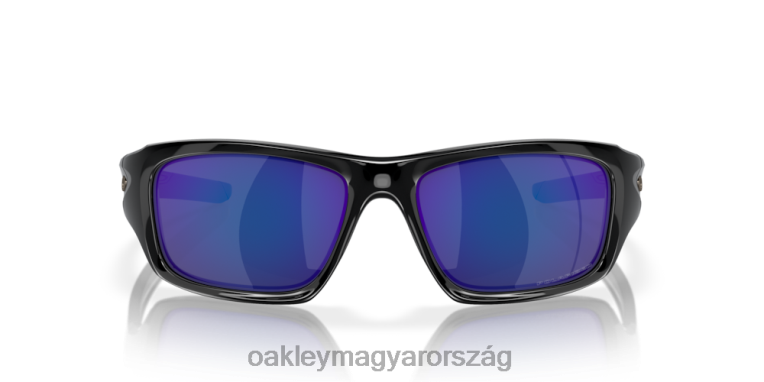 Oakley szelep 6PVBJ777 szemüveg mélykék irídium polarizált lencsék, polírozott fekete keret