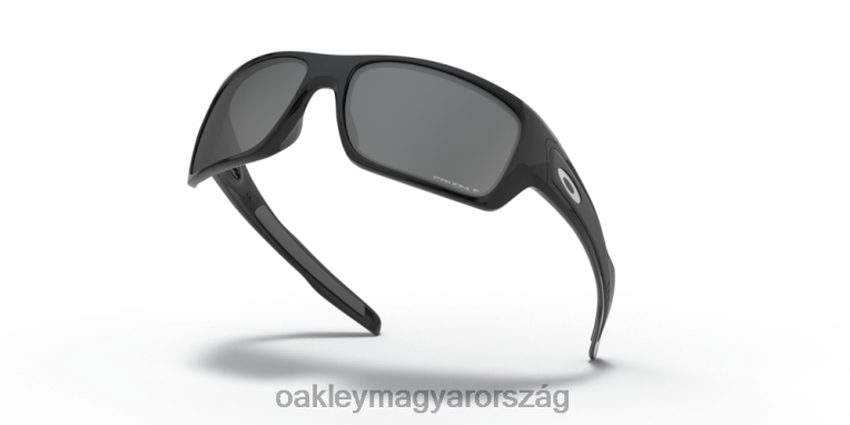 Oakley turbina 6PVBJ428 szemüveg prizm fekete polarizált lencsék, polírozott fekete keret