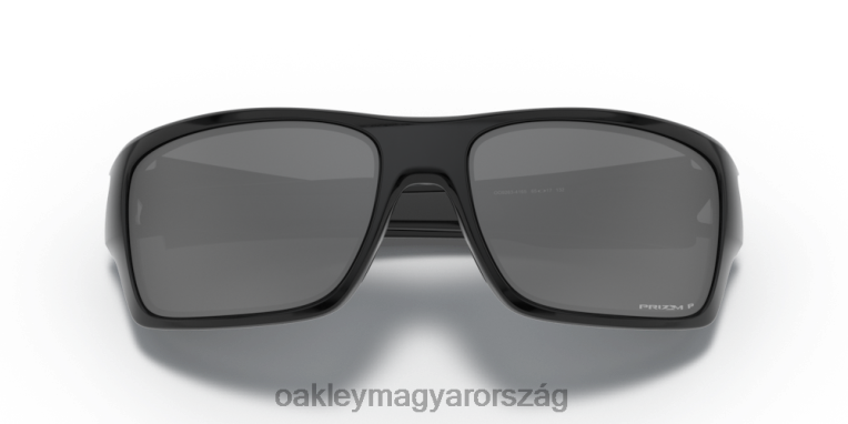 Oakley turbina 6PVBJ428 szemüveg prizm fekete polarizált lencsék, polírozott fekete keret
