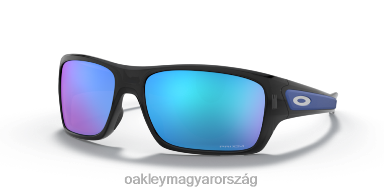 Oakley turbina 6PVBJ431 szemüveg prizm zafír lencsék, fekete tinta kerettel