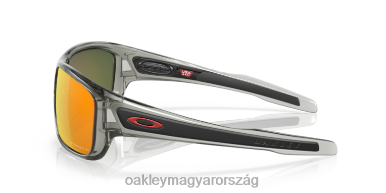 Oakley turbina 6PVBJ432 szemüveg prizm rubin polarizált lencsék, szürke tintakerettel