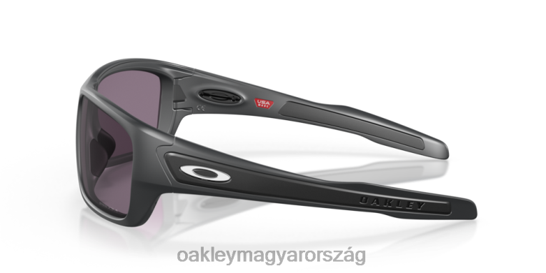 Oakley turbina 6PVBJ435 szemüveg prizm szürke lencsék, matt karbon váz
