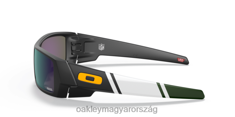 Oakley zöld öböl csomagolók gascan 6PVBJ555 szemüveg prizm jade lencsék, matt fekete keret