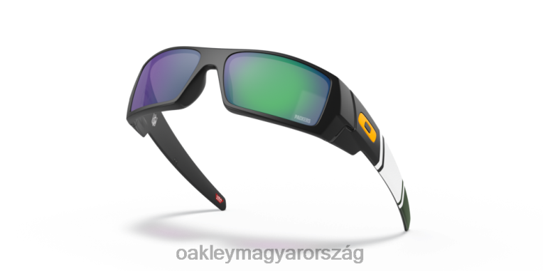 Oakley zöld öböl csomagolók gascan 6PVBJ555 szemüveg prizm jade lencsék, matt fekete keret