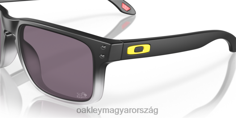 Oakley 2022-es tour de france holbrook 6PVBJ653 szemüveg prizm szürke lencsék, matt fekete fade keret