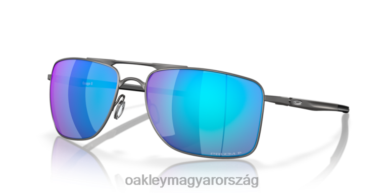 Oakley 8-as mérő 6PVBJ513 szemüveg prizm zafír polarizált lencsék, matt gunmetal keret