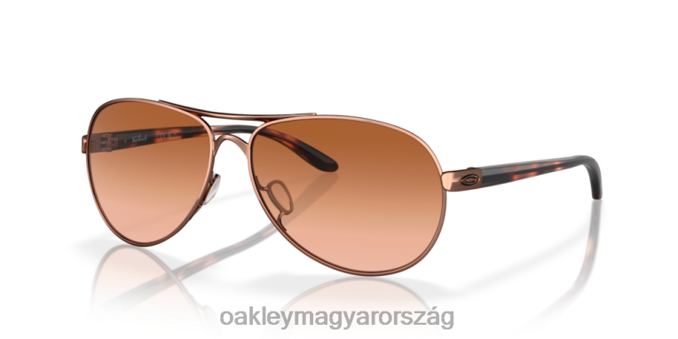 Oakley Visszacsatolás 6PVBJ478 szemüveg vr50 barna gradiens lencsék, rózsaszín arany kerettel