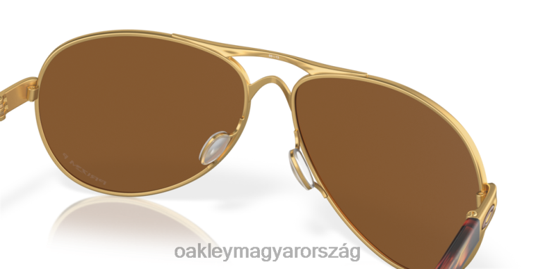 Oakley Visszacsatolás 6PVBJ484 szemüveg prizm lila polarizált lencsék, szatén arany kerettel