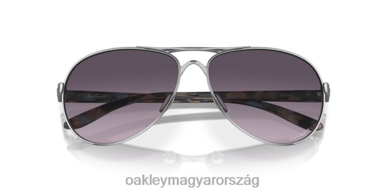 Oakley Visszacsatolás 6PVBJ485 szemüveg prizm szürke gradiens lencsék, polírozott króm keret