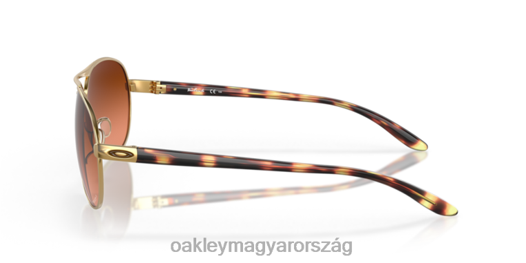 Oakley Visszacsatolás 6PVBJ486 szemüveg prizm barna gradiens lencsék, csiszolt arany kerettel