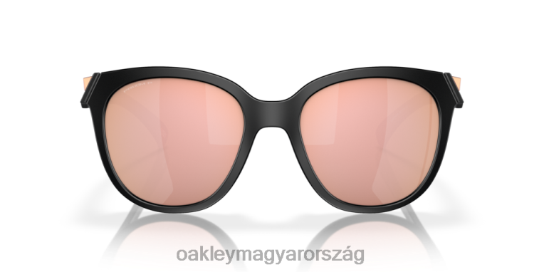 Oakley alacsony kulcs 6PVBJ941 szemüveg prizm rose gold polarizált lencsék, matt fekete kerettel
