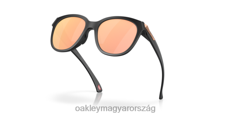 Oakley alacsony kulcs 6PVBJ941 szemüveg prizm rose gold polarizált lencsék, matt fekete kerettel