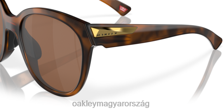 Oakley alacsony kulcs 6PVBJ942 szemüveg prizm wolfram polarizált lencsék, matt barna teknős váz