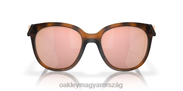Oakley alacsony kulcs 6PVBJ944 szemüveg prizm rose gold polarizált lencsék, matt barna teknős váz