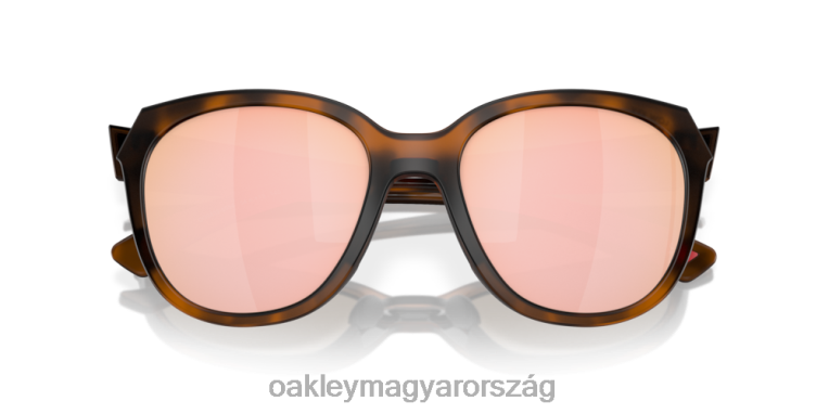 Oakley alacsony kulcs 6PVBJ944 szemüveg prizm rose gold polarizált lencsék, matt barna teknős váz