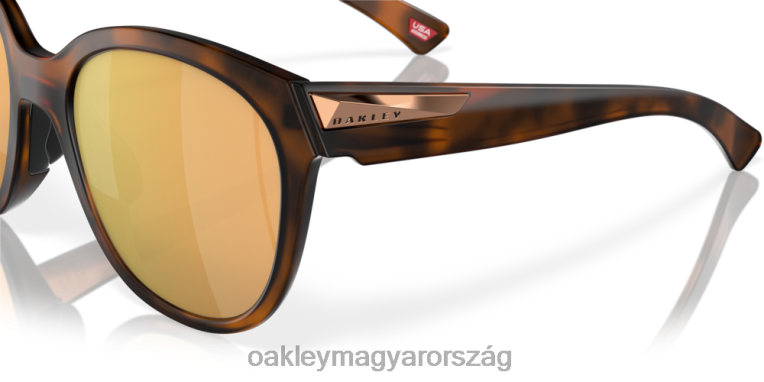 Oakley alacsony kulcs 6PVBJ944 szemüveg prizm rose gold polarizált lencsék, matt barna teknős váz