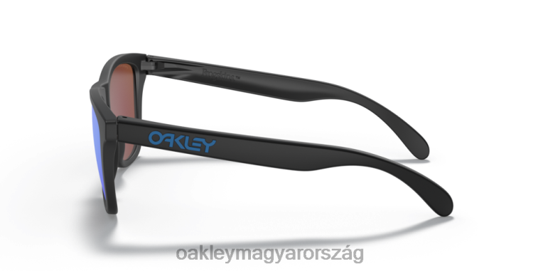 Oakley békabőrök (alacsony hídra illeszkedő) 6PVBJ808 szemüveg prizm zafír lencsék, matt fekete keret