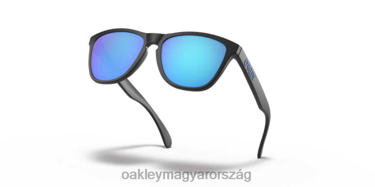 Oakley békabőrök (alacsony hídra illeszkedő) 6PVBJ808 szemüveg prizm zafír lencsék, matt fekete keret