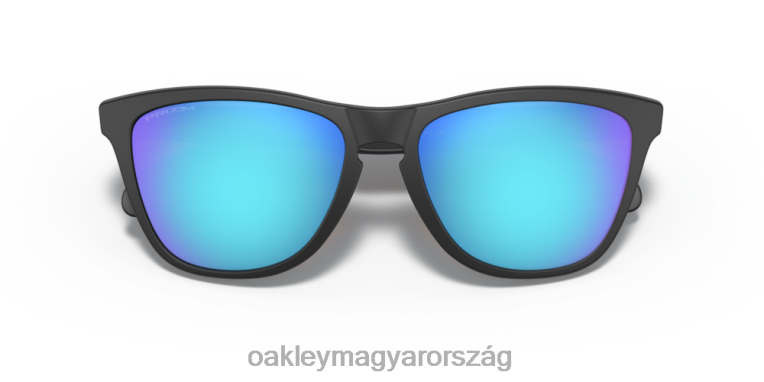 Oakley békabőrök (alacsony hídra illeszkedő) 6PVBJ808 szemüveg prizm zafír lencsék, matt fekete keret