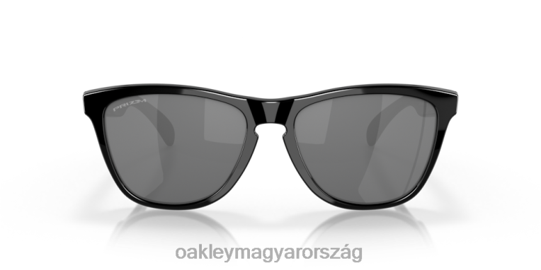 Oakley békabőrök (alacsony hídra illeszkedő) 6PVBJ809 szemüveg prizm fekete lencsék, polírozott fekete keret