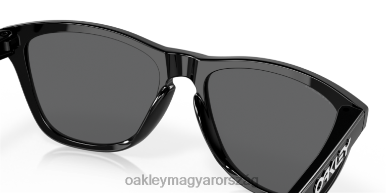 Oakley békabőrök (alacsony hídra illeszkedő) 6PVBJ809 szemüveg prizm fekete lencsék, polírozott fekete keret