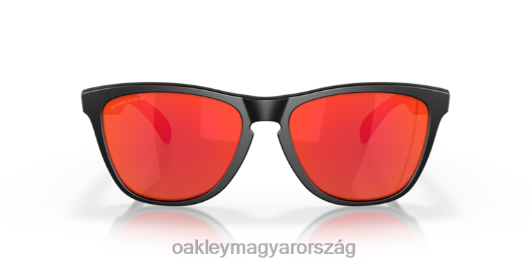 Oakley békabőrök (alacsony hídra illeszkedő) 6PVBJ810 szemüveg prizm rubin lencsék, matt fekete keret