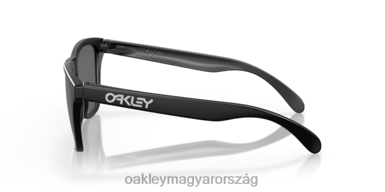 Oakley békabőrök (alacsony hídra illeszkedő) 6PVBJ814 szemüveg prizm fekete polarizált lencsék, matt fekete keret