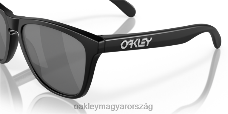 Oakley békabőrök (alacsony hídra illeszkedő) 6PVBJ814 szemüveg prizm fekete polarizált lencsék, matt fekete keret