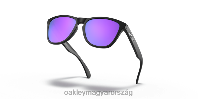 Oakley békabőrök (alacsony hídra illeszkedő) 6PVBJ815 szemüveg prizm lila lencsék, matt fekete keret