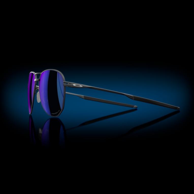 Oakley contrail ti 6PVBJ374 szemüveg prizm zafír polarizált lencsék, szatén könnyű acél váz