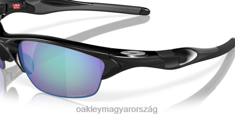 Oakley félkabát 2.0 (alacsony bridge illeszkedés) 6PVBJ681 szemüveg prizm golflencsék, polírozott fekete keret