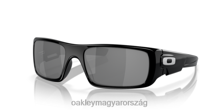 Oakley főtengely 6PVBJ248 szemüveg fekete iridium lencsék, polírozott fekete keret