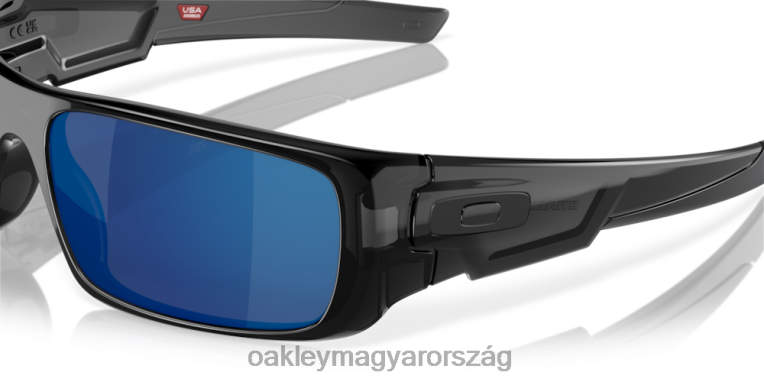 Oakley főtengely 6PVBJ255 szemüveg ice iridium lencsék, fekete tinta kerettel