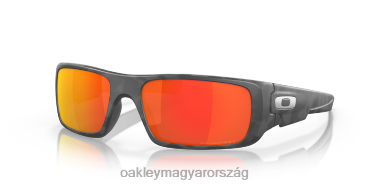 Oakley főtengely 6PVBJ256 szemüveg rubin iridium polarizált lencsék, matt fekete terepszínű keret