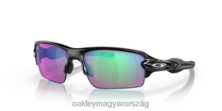 Oakley flak 2.0 (alacsony híd illeszkedés) 6PVBJ863 szemüveg prizm golflencsék, polírozott fekete keret