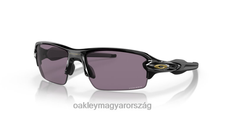 Oakley flak 2.0 (alacsony híd illeszkedés) 6PVBJ873 szemüveg prizm szürke lencsék, polírozott fekete keret