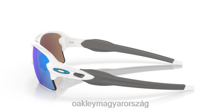 Oakley flak 2.0 xl team színek 6PVBJ139 szemüveg prizm zafír lencsék, polírozott fehér keret