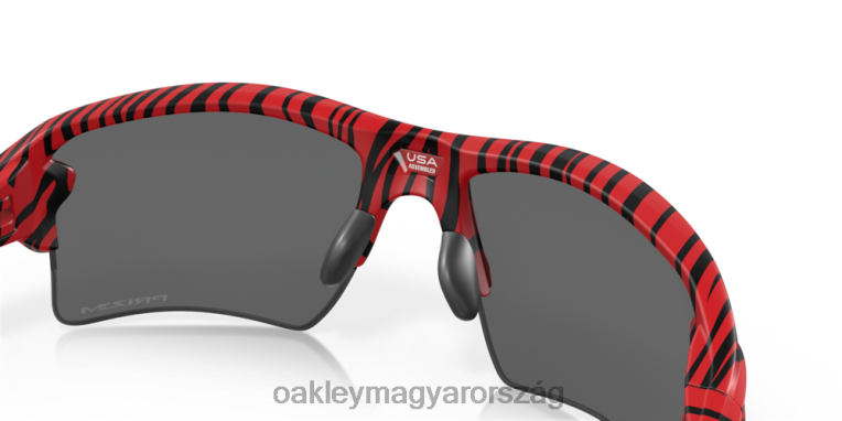 Oakley flak 2,0 xl vörös tigris 6PVBJ242 szemüveg prizm fekete lencsék, vörös tigris keret