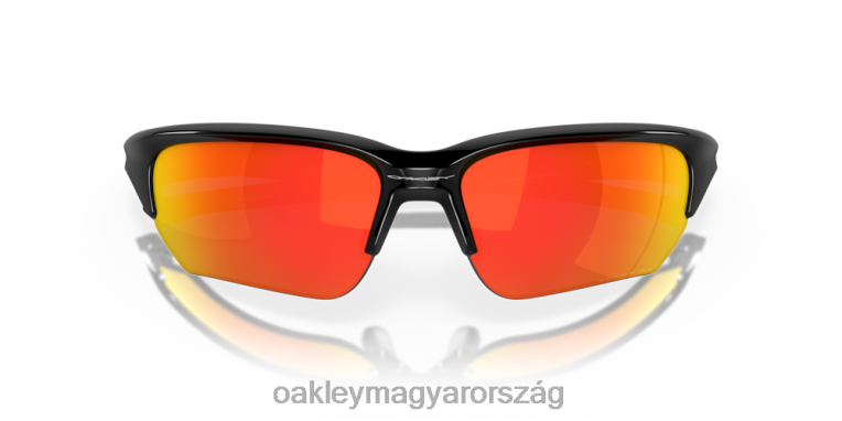 Oakley flak béta 6PVBJ310 szemüveg rubin iridium polarizált lencsék, polírozott fekete keret