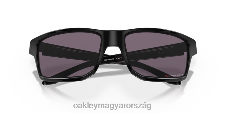Oakley gibston 6PVBJ381 szemüveg prizm szürke lencsék, polírozott fekete keret