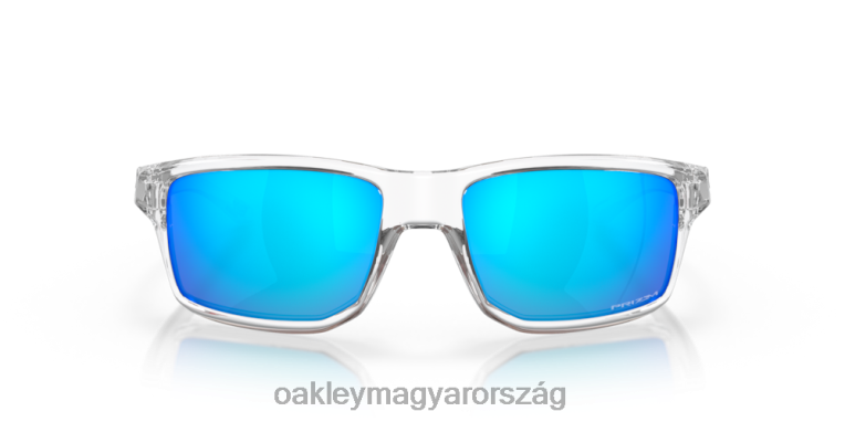 Oakley gibston 6PVBJ384 szemüveg prizm zafír lencsék, polírozott átlátszó keret
