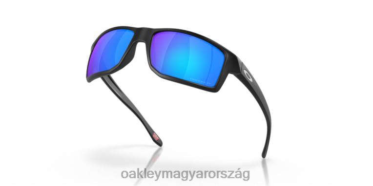 Oakley gibston 6PVBJ387 szemüveg prizm zafír polarizált lencsék, matt fekete kerettel