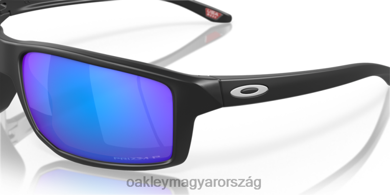 Oakley gibston 6PVBJ387 szemüveg prizm zafír polarizált lencsék, matt fekete kerettel