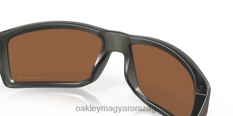 Oakley gibston 6PVBJ393 szemüveg prizm wolfram polarizált lencsék, matt szürke füstkerettel