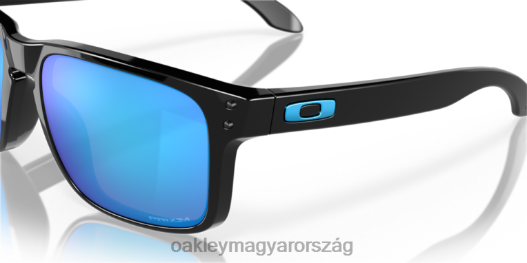 Oakley holbrook 6PVBJ62 szemüveg prizm zafír lencsék, polírozott fekete keret