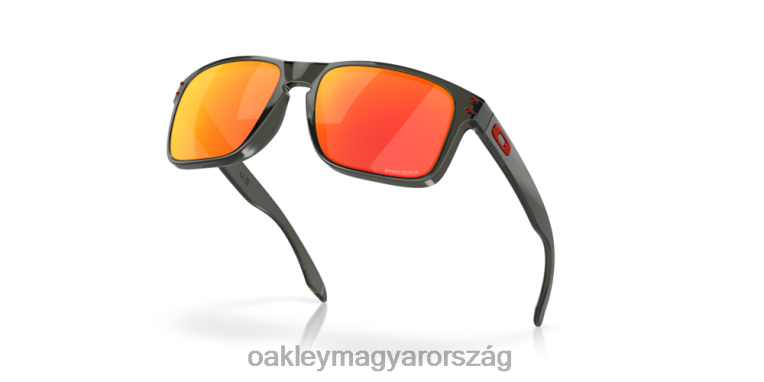 Oakley holbrook (alacsony hídra illeszkedő) 6PVBJ789 szemüveg prizm rubin lencsék, szürke füstkeret