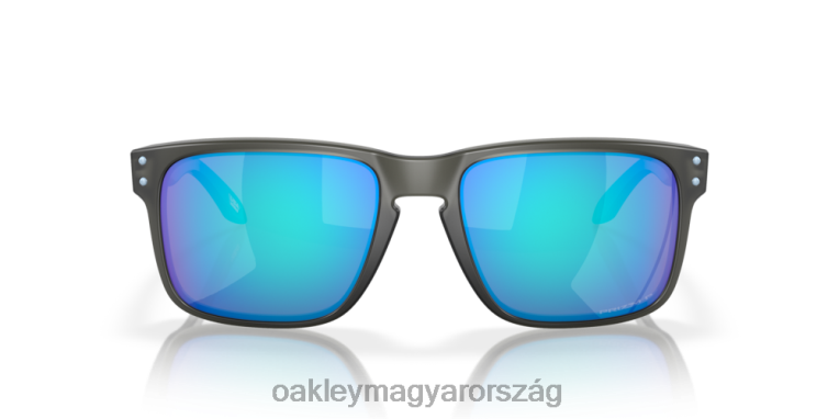 Oakley holbrook circle gyűjtemény 6PVBJ621 szemüveg prizm zafír polarizált lencsék, matt szürke füstkerettel