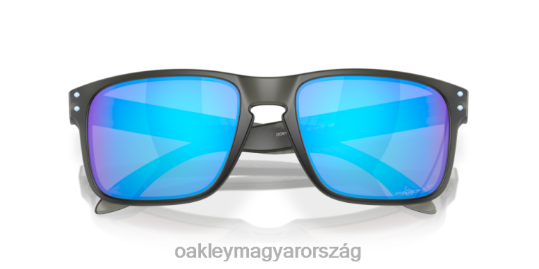 Oakley holbrook circle gyűjtemény 6PVBJ621 szemüveg prizm zafír polarizált lencsék, matt szürke füstkerettel